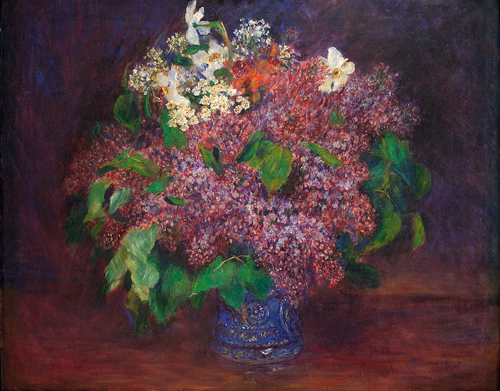Pierre August Renoir - Bouquet of Lilacs