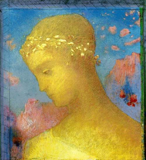 Odilon Redon ~  Beatrice 1897
